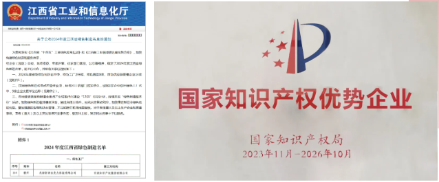龙南新涛2024年度荣誉 龙南新涛2024年度荣誉
