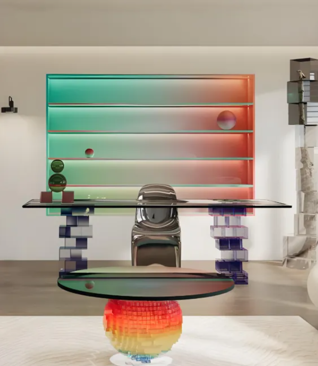 亚克力商业空间装饰