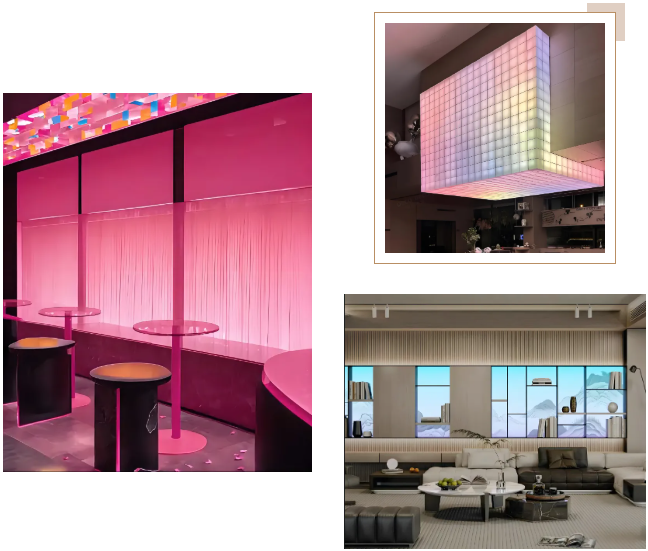 亚克力商业空间装饰