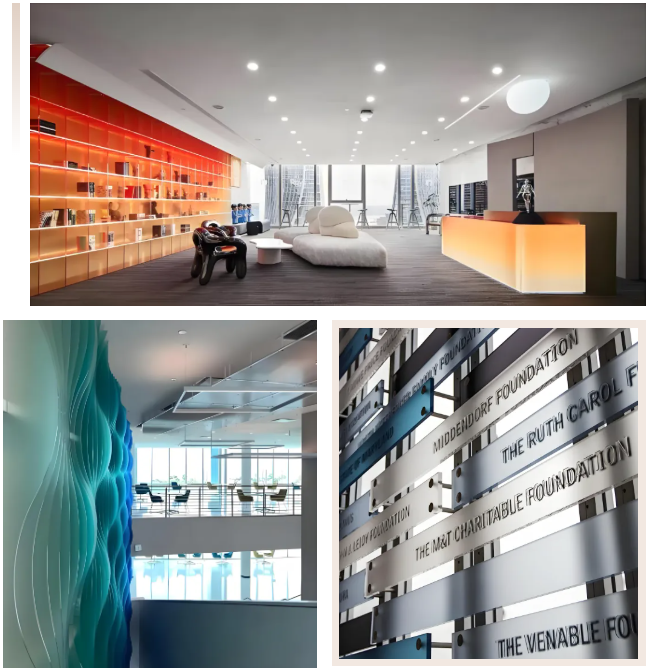 亚克力商业空间装饰