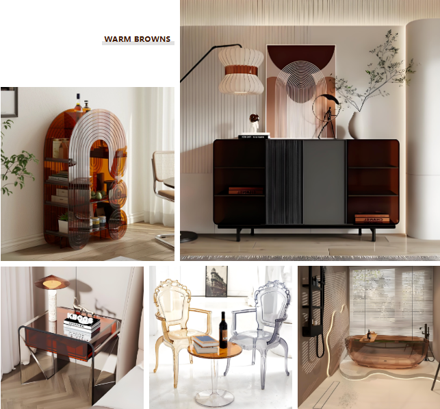 棕色系亚克力 棕色系亚克力