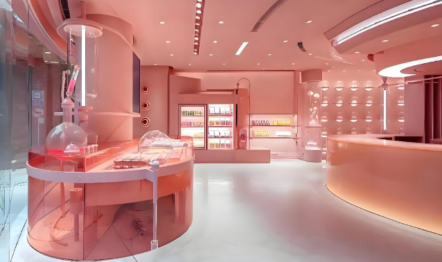 亚克力商业空间装饰