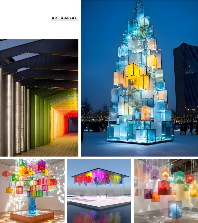 亚克力艺术装置 亚克力艺术装置