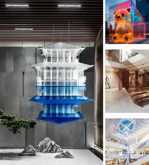 亚克力商业空间 亚克力商业空间