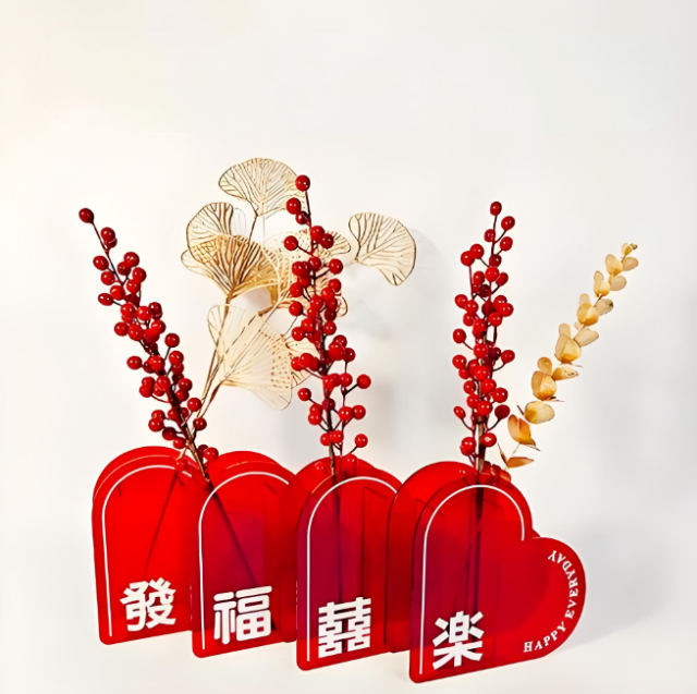 红色亚克力装饰 红色亚克力装饰